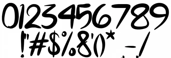 Creata DEMO Font OTHER CHARS