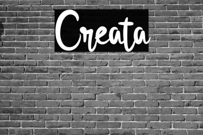 Creata Font examples
