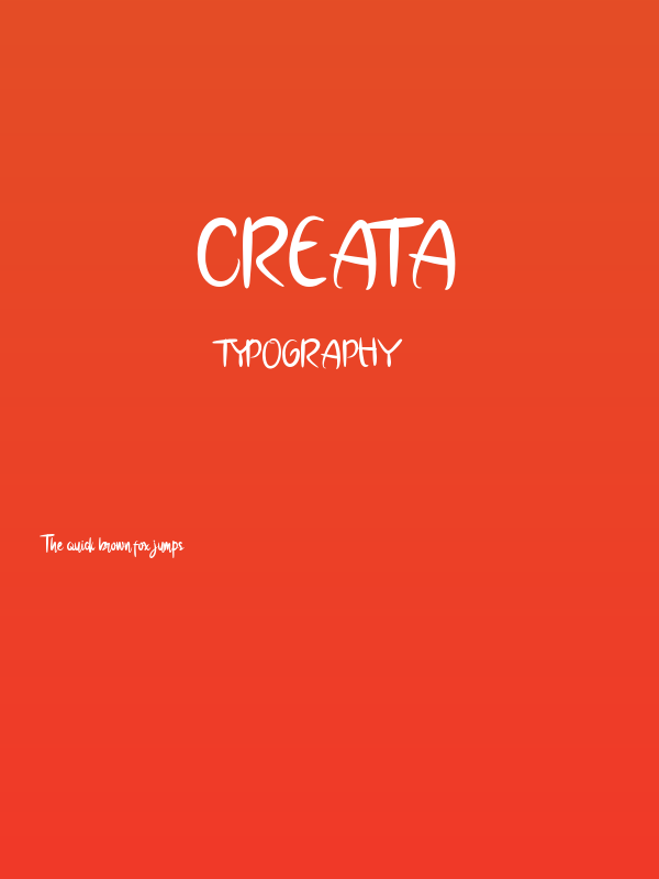 Creata Poster