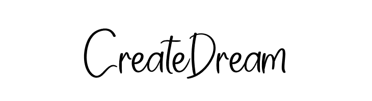Create Dream  नि: शुल्क फ़ॉन्ट्स डाउनलोड
