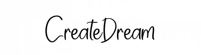 Create Dream  フリーフォントのダウンロード