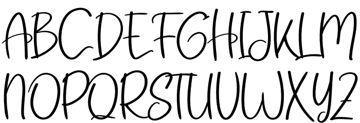 Create Dream Font UPPERCASE