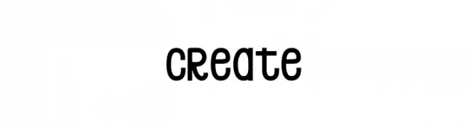 Create  baixar fontes gratis