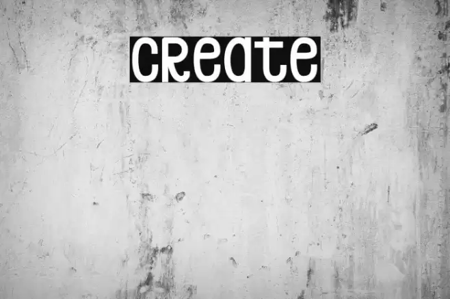 Create Font examples