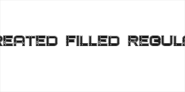 Created Filled Regular Logo