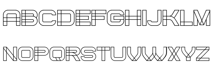Created Regular Font LOWERCASE