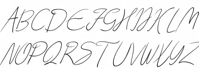 Creates フォント 大文字