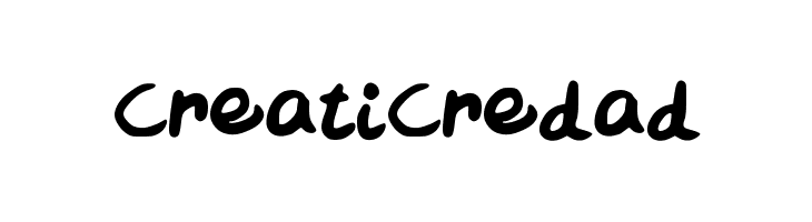 CreatiCredad  フリーフォントのダウンロード