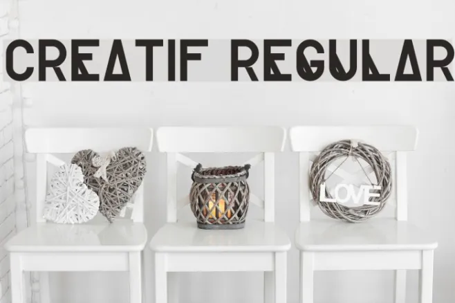Creatif Regular Example 3