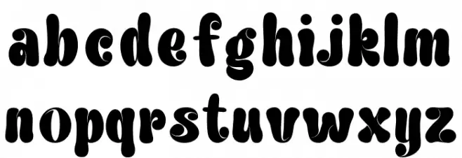 Creating Graphics Demo Regular Font LOWERCASE