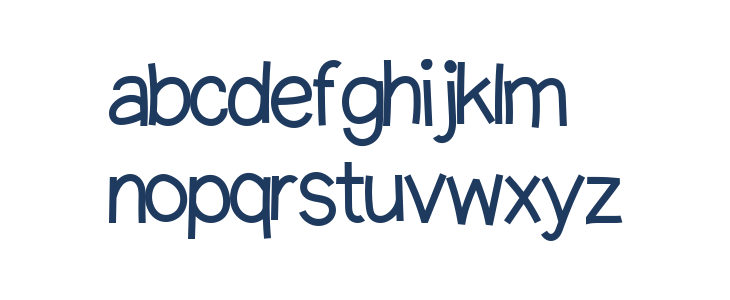 Creating Minimalist Lowercase