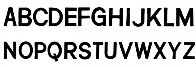 Creatinin PAP フォント 大文字