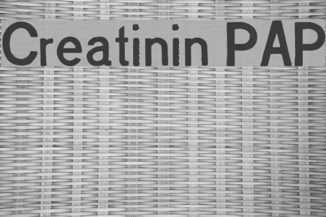 Creatinin PAP Font examples