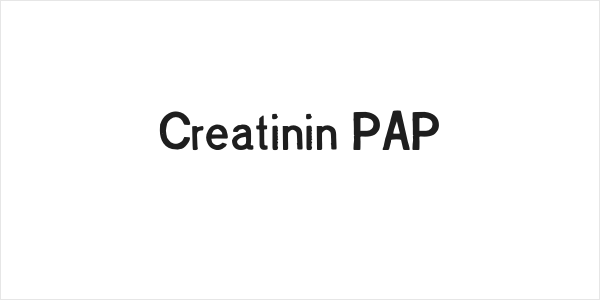 Creatinin PAP Logo