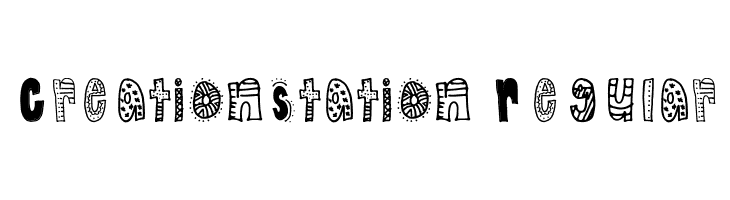 CreationStation Regular Font