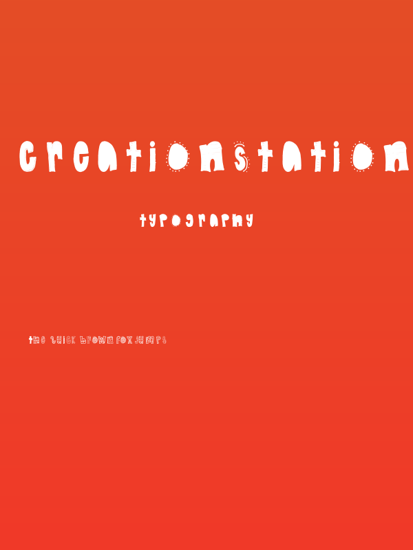 CreationStation Regular Poster