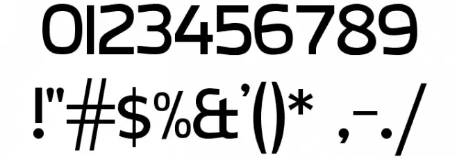 CreativZoo Regular Font OTHER CHARS