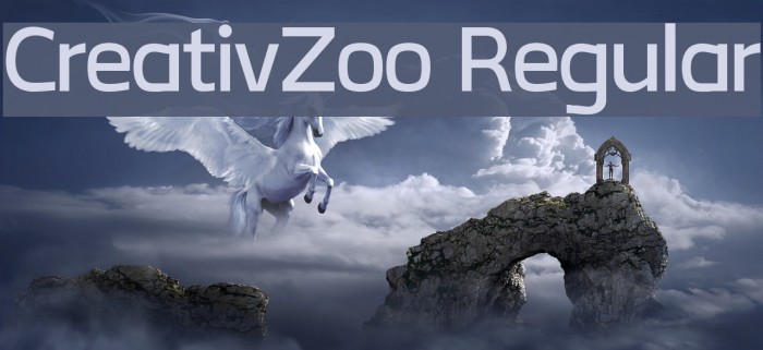 CreativZoo Regular Font examples