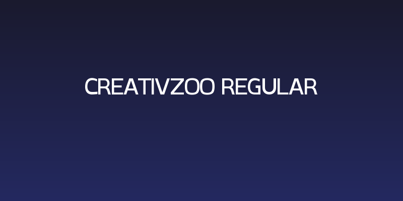 CreativZoo Regular Social Header