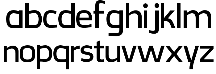 CreativZoo Regular Font LOWERCASE