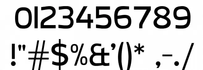 CreativZoo Serif Regular Font OTHER CHARS