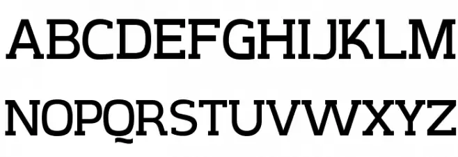 CreativZoo Serif Regular 字体 大写