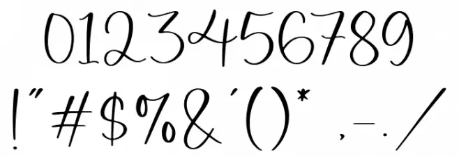 Creativa Font OTHER CHARS