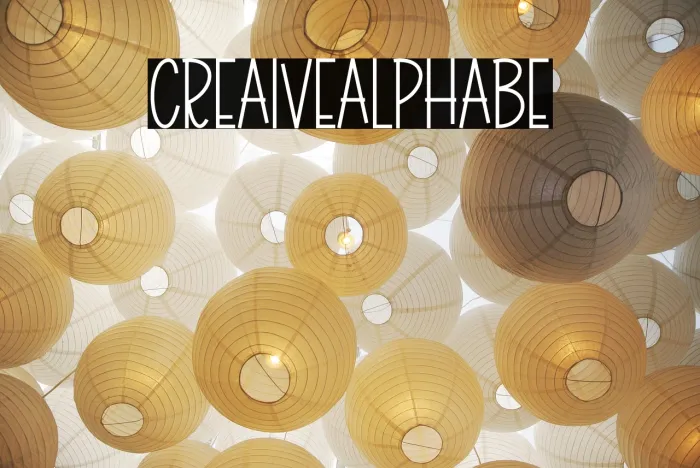 Creative Alphabet Example 2