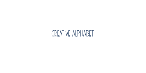 Creative Alphabet Logo