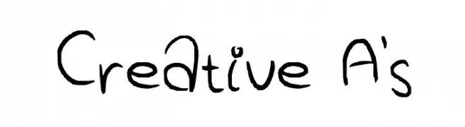 Creative A's  フリーフォントのダウンロード