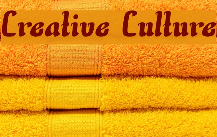 Creative Culture Font examples