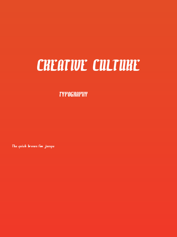 Creative Culture Poster
