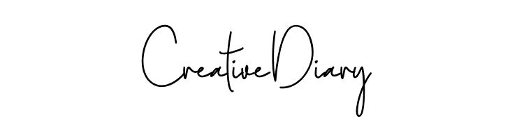 Creative Diary Caratteri