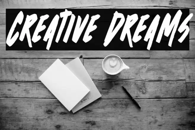 Creative Dreams Caratteri examples