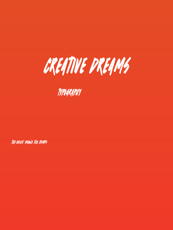 Creative Dreams Poster