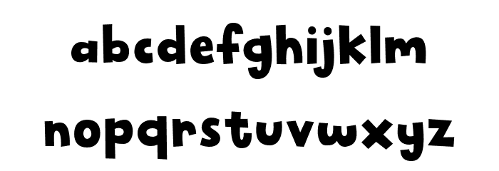 Creative Genius DEMO Font Litere mici