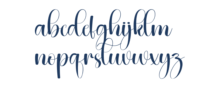 Creative Handwritten Lowercase