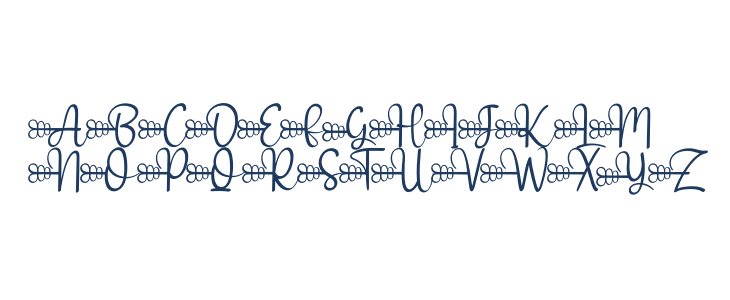 Creative Holiday Uppercase