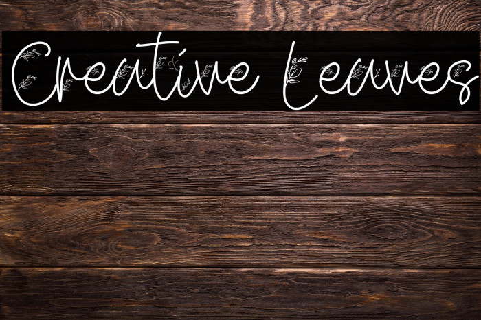 Creative Leaves Example 3