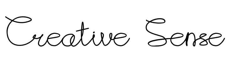 Creative Sense  Free Fonts Download
