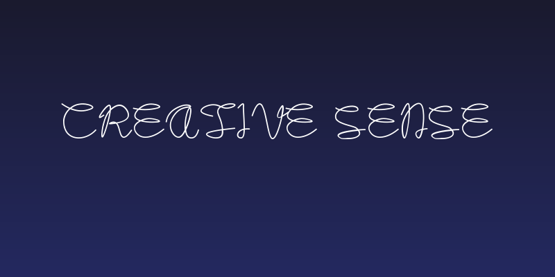 Creative Sense Social Header