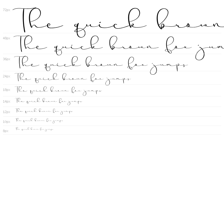 Creative Signature Waterfall