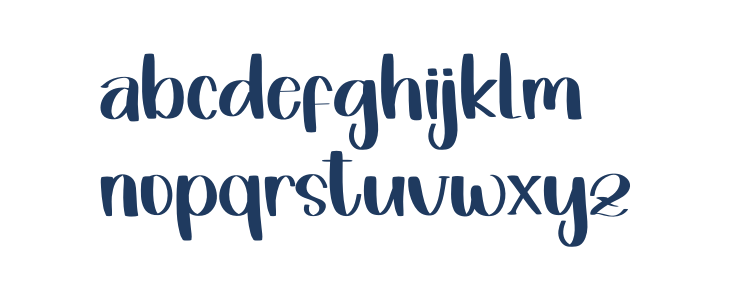 Creative Winter Lowercase