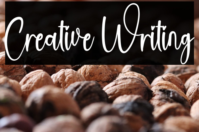 Creative Writing Example 3