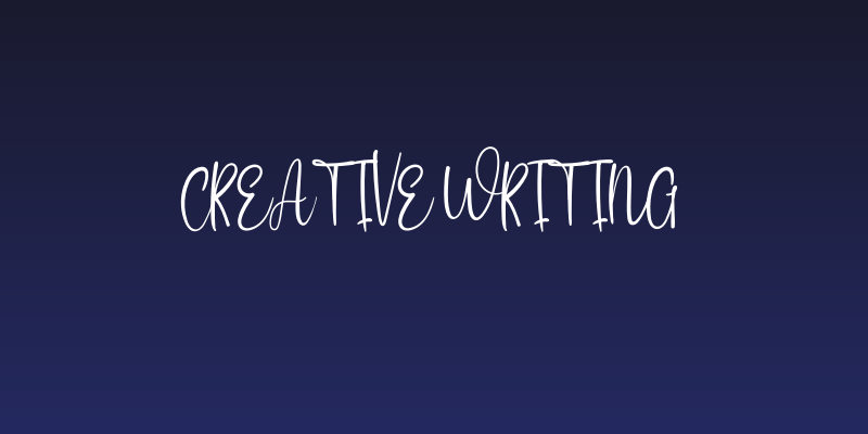 Creative Writing Social Header