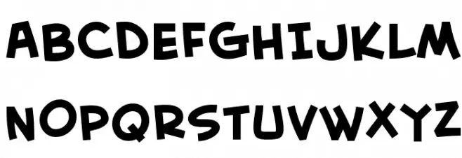 CreativeBlock BB Bold Schriftart Groß