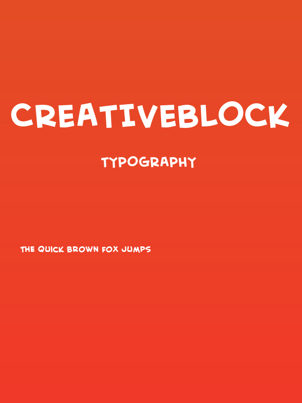 CreativeBlock BB Bold Poster