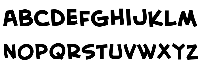 CreativeBlock BB Bold Fonte MINÚSCULAS