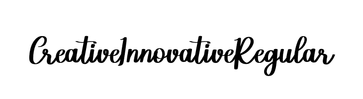 CreativeInnovativeRegular  नि: शुल्क फ़ॉन्ट्स डाउनलोड