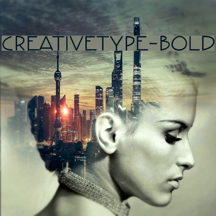 CreativeType-Bold Font examples
